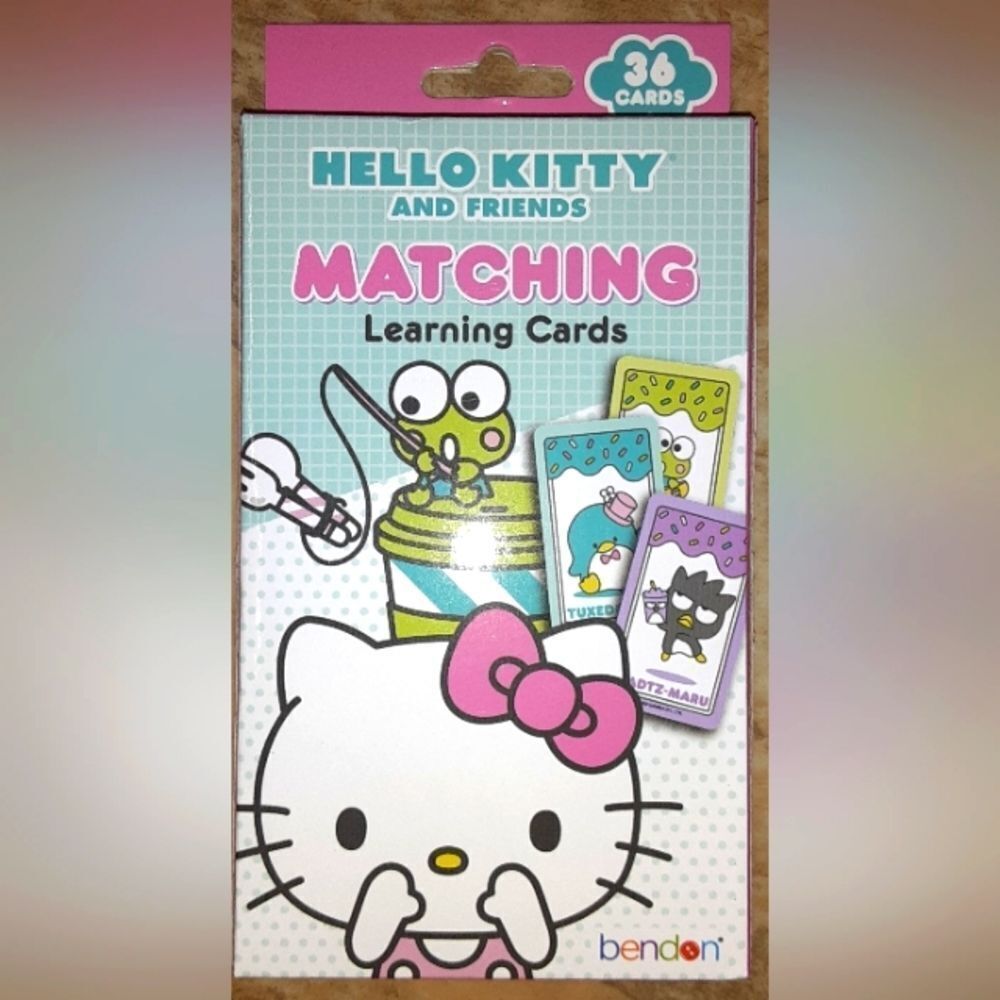 New Hello Kitty Matching Learning Cards